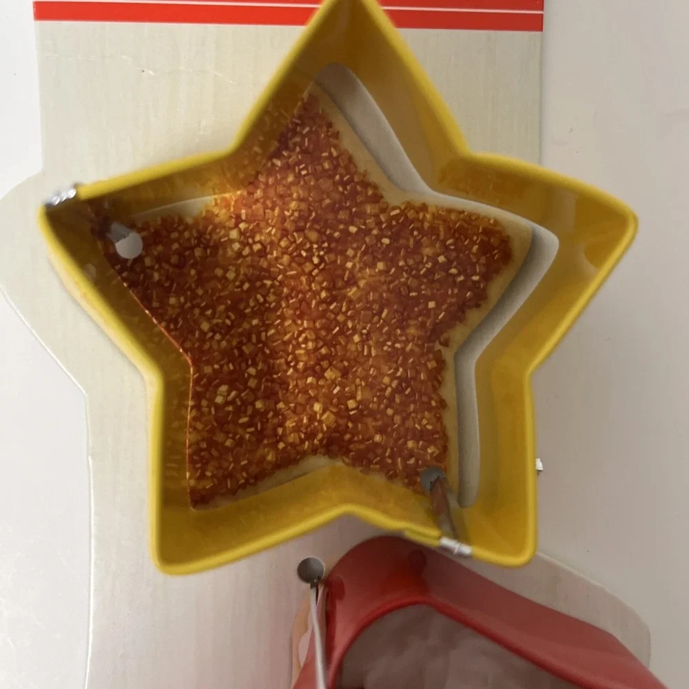 Wilton Christmas Cookie Cutters Star Stocking Candy Cane Metal